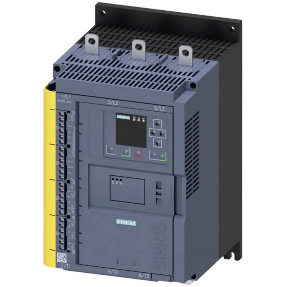 Siemens 3RW5535-6HF04 3RW55356HF04 mekani pokretač Snaga motora bei 400 V 75 kW Snaga motora kod 230 V 37 kW 200 V, 480 V Nazivna struja 143 A slika