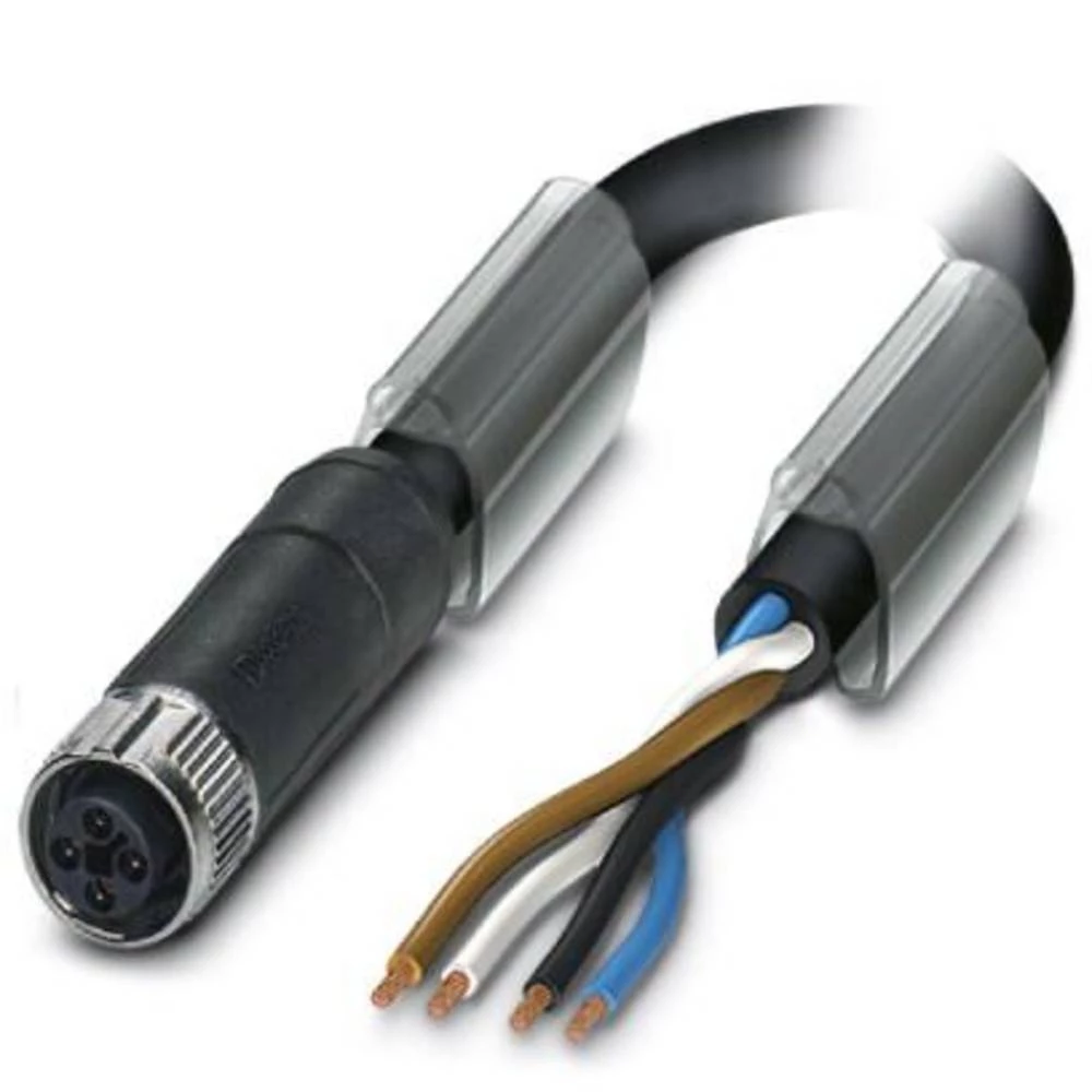 priključni kabel za senzor/aktivator žženski konektor, ravni 10.00 m Broj polova: 4 Phoenix Contact 1089973 SAC-4P-10,0-110/M12F slika