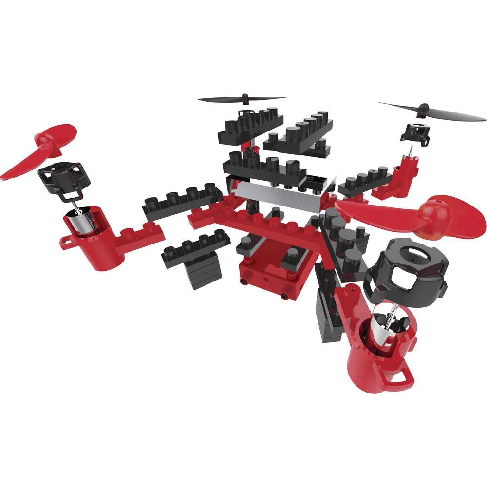 Reely DIY Bricked Drone Kvadrokopter RtF Za početnike, Zrakoplovna kamera slika