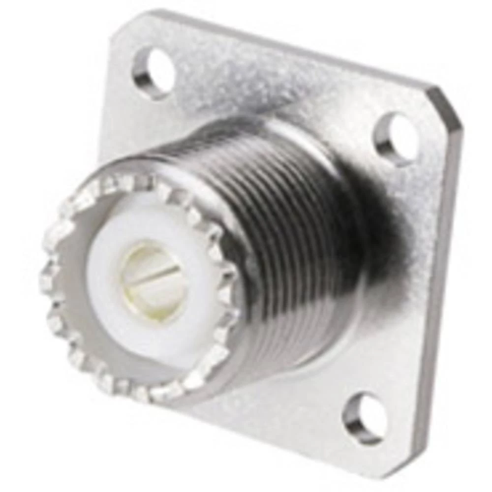 UHF konektor Ženski konektor za prirubnicu, ravni kontakti Huber & Suhner 1 ST slika