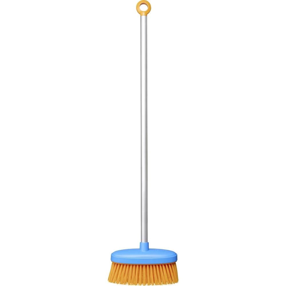 Fiskars 1001418 dječja metla plava boja, narančasta slika