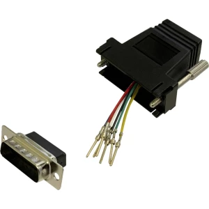 BKL Electronic 10121116 adapter 15-polni muški konektor D-Sub - RJ12-utičnica  1 St. Single slika
