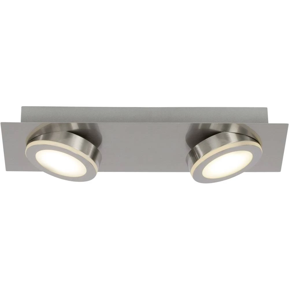 LED stropni reflektor 10 W Toplo-bijela Brilliant Champion G69329/13 Plemeniti čelik slika