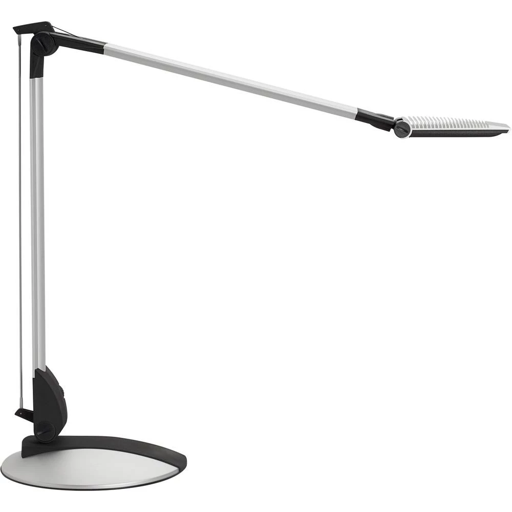 LED stolna svjetiljka 10 W Toplo-bijela, Neutralno-bijela Maul Mauloptimus 8206795 Srebrna slika