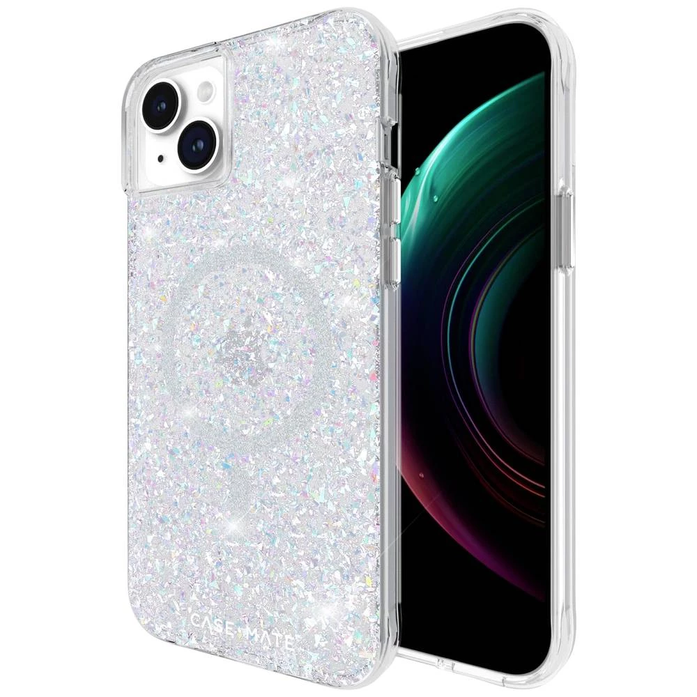 CASEMATE Twinkle MagSafe stražnji poklopac za mobilni telefon Apple iPhone 15 Plus stardust, svjetlucavi efekt slika