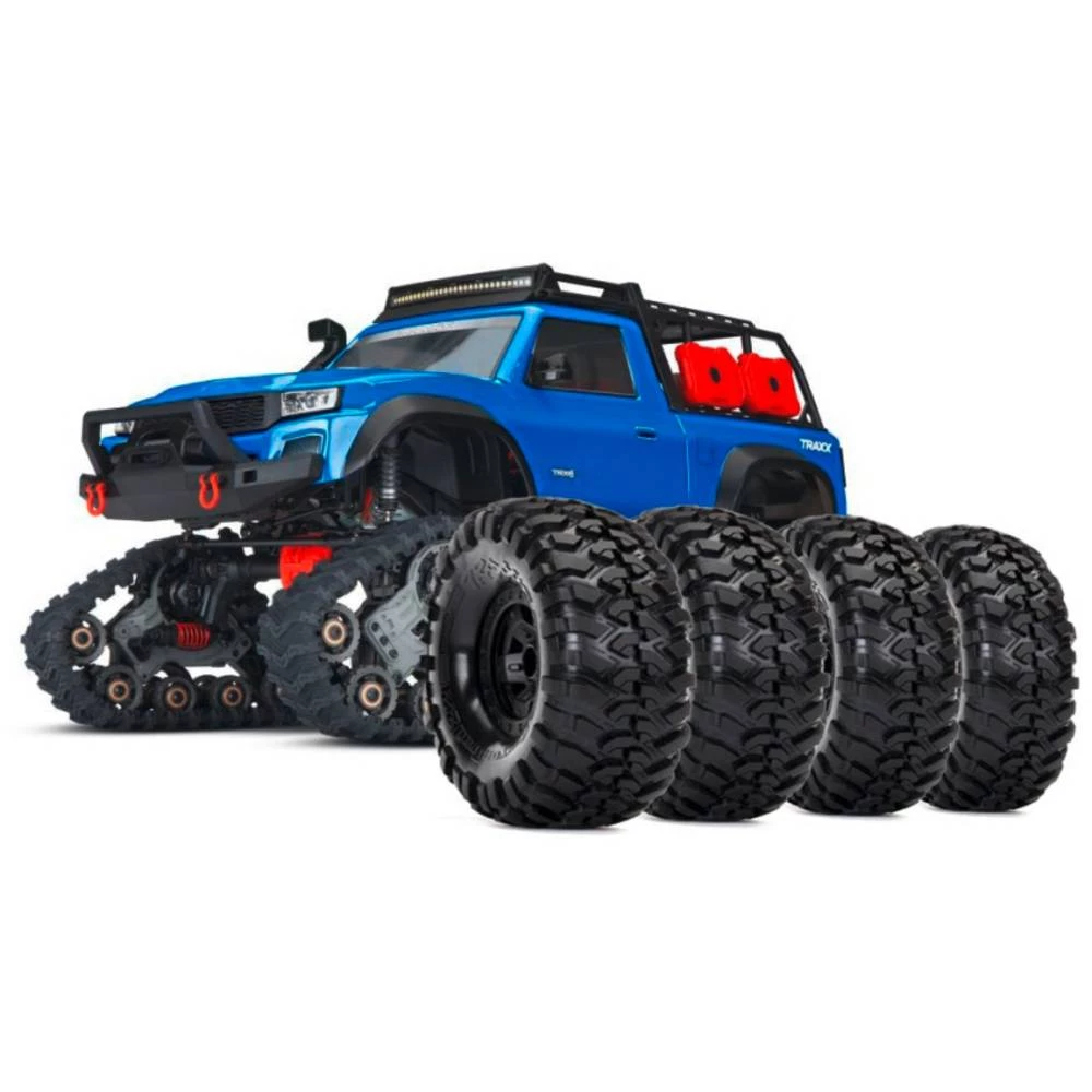Traxxas TRX-4 All-Terrain inkl. Reifensatz s četkama 1:10 rc model automobila električni crawler pogon na sva četiri kotača (4wd slika