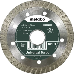 Metabo 628551000 Metabo Dia-TS115x22.23mm, SP-UT, Universal Turbo promjer 115 mm 1 St. slika
