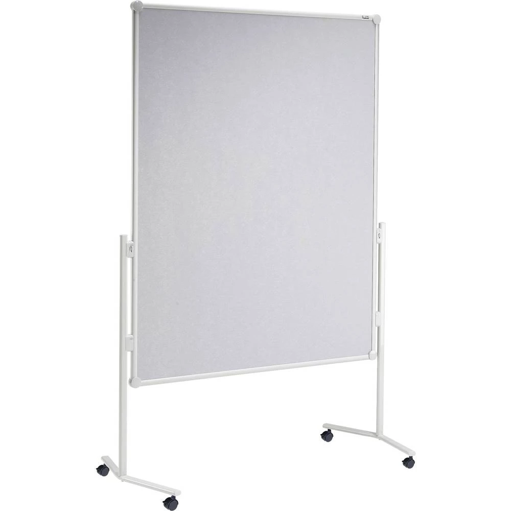 Maul Ploča za prezentacije (Š x V) 120 cm x 150 cm Siva Uklj. poslužavnik, Uklj. držač bloka, Uklj. svitak, Upotrebljiva na obje slika