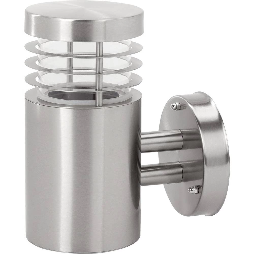 Vanjsko zidno svjetlo Štedna žarulja E27 40 W IVT 330016 Plemeniti čelik slika