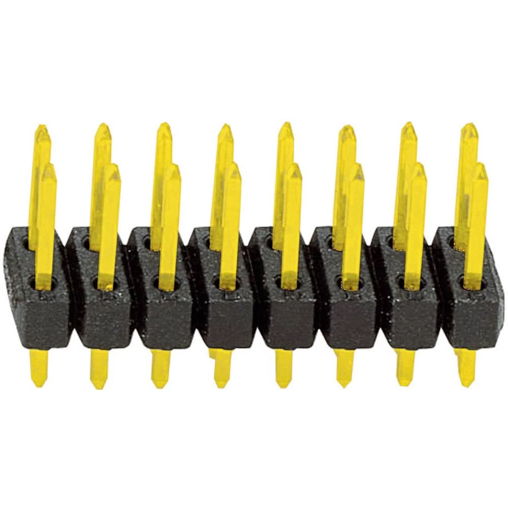 BKL Electronic standardna letva s muškim kontaktima Broj redova: 2 Broj polova po redu: 8 10120514 1 kom. slika