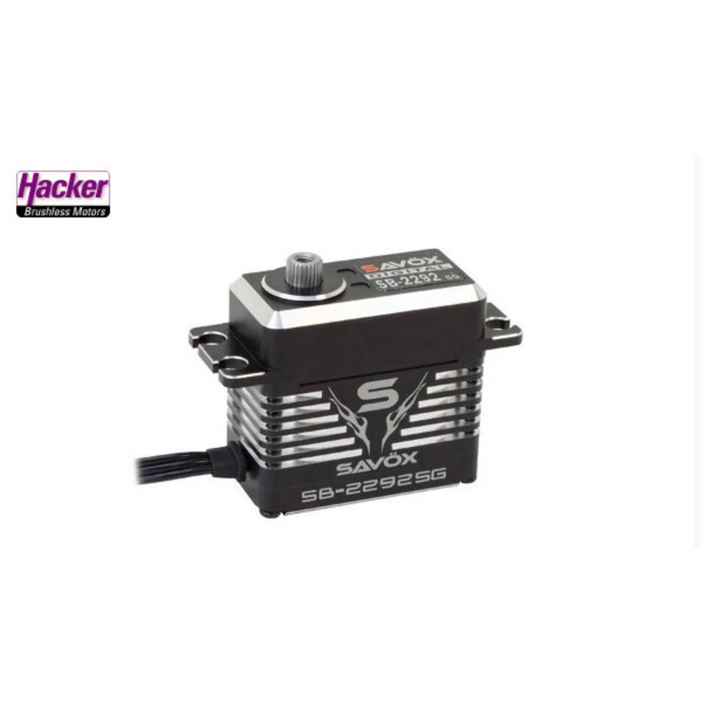 Savöx Standardni servo SB-2292SG Digitalni servo Materijal prigona: Čelik Sustav utičnica: JR slika