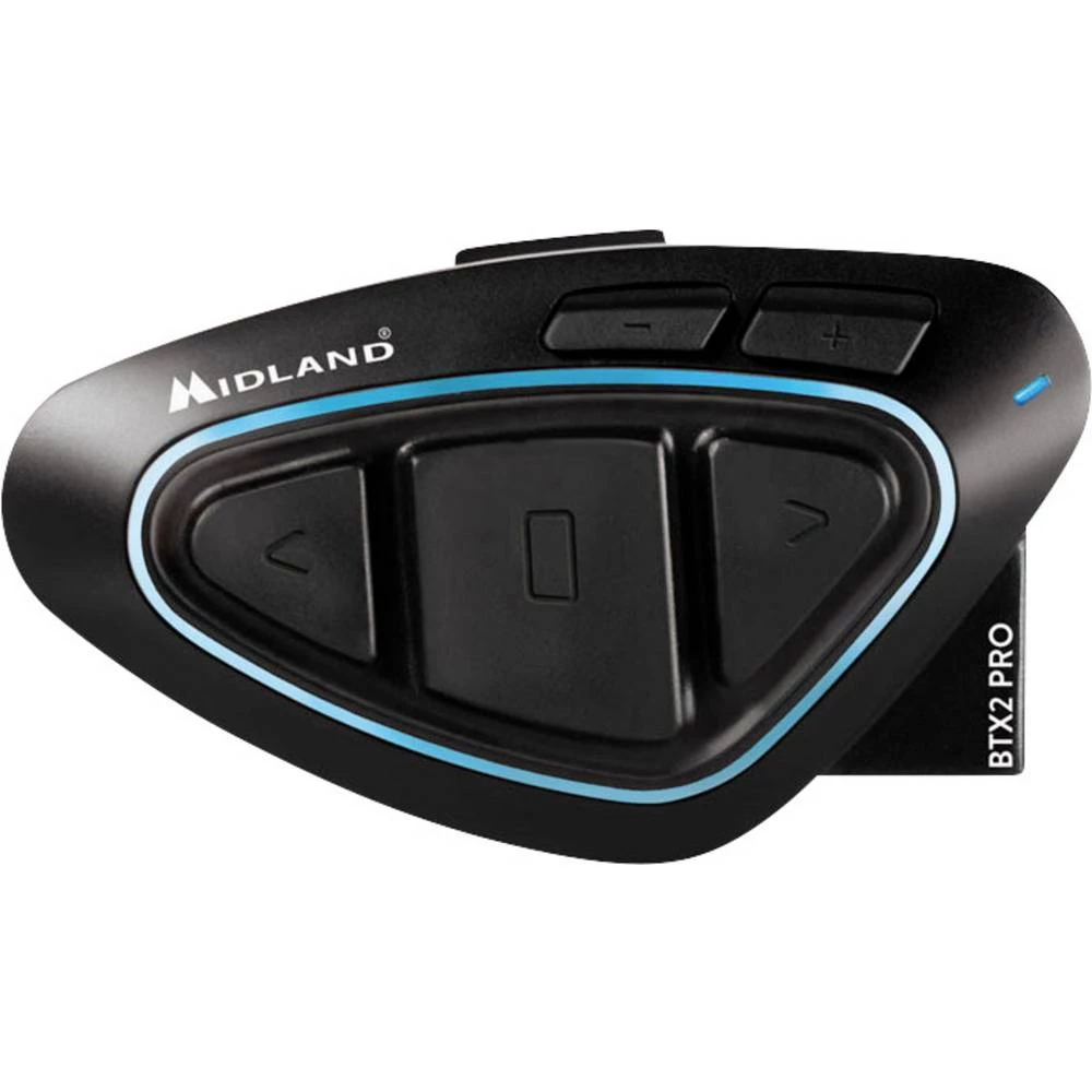 interkom za motocikle Midland C1231.08 BTX2 Pro 2020 Single Prikladno za sve vrste kaciga slika