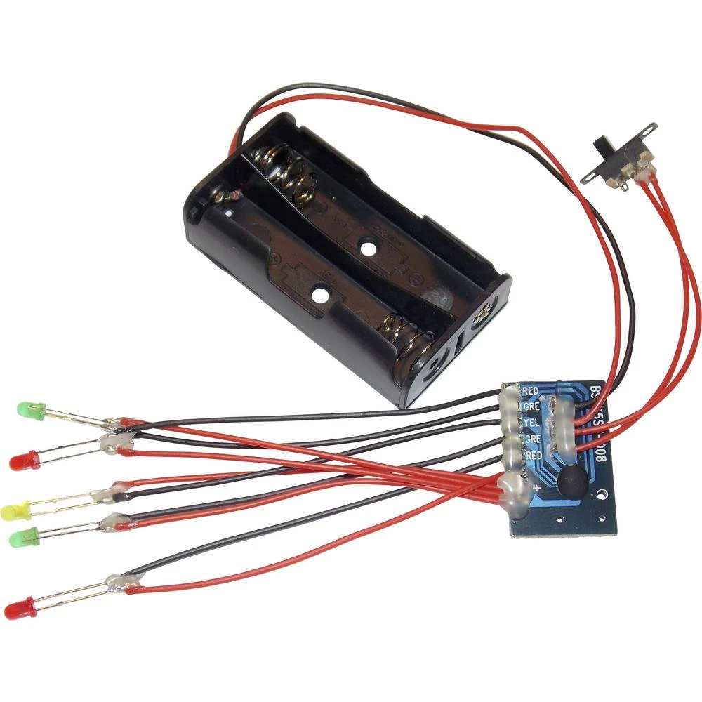 5-kanalni modul s LED-svjetlosnimi diodami, modul 3 V/DC slika