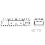 TE Connectivity XFP Pluggable I/OXFP Pluggable I/O 1888116-2 AMP