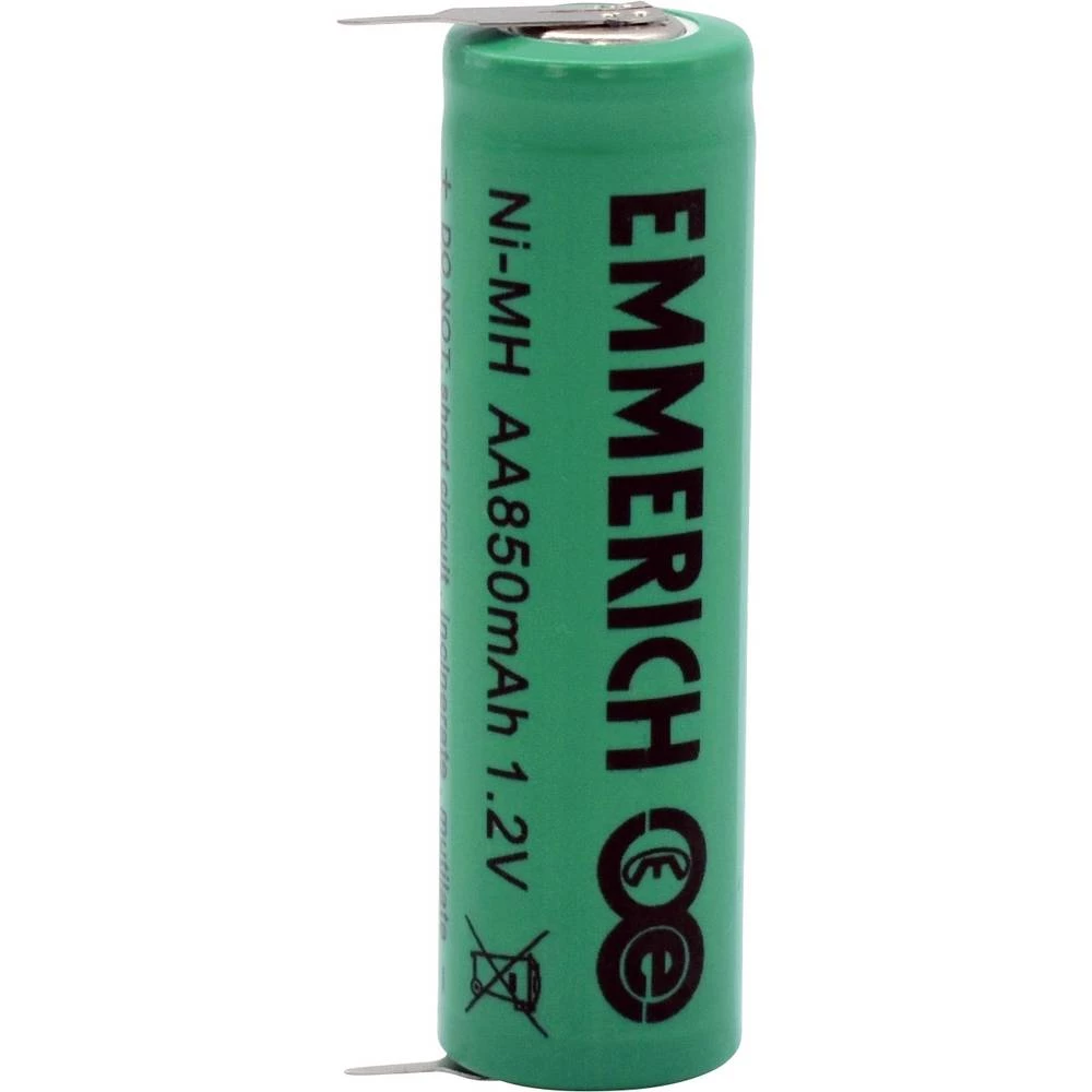 Emmerich AA8502PF specijalni akumulatori mignon (AA) u-lemni pin NiMH 1.2 V 850 mAh slika