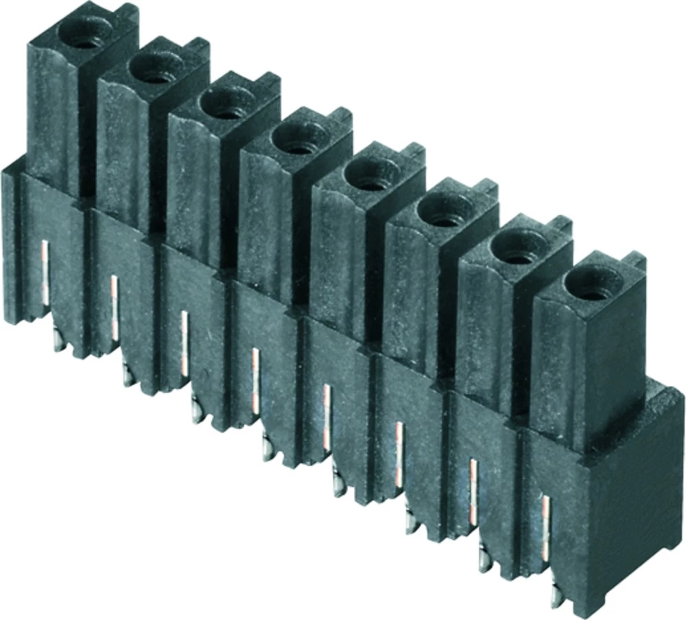 Utični konektor za tiskanu pločicu 1976500000 Weidmüller crna sadržaj: 50 komada slika