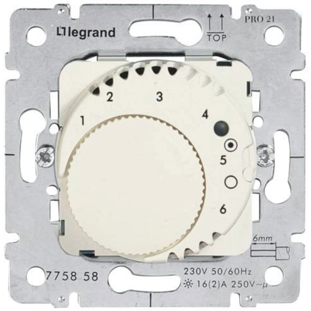Legrand   regulator temperature Galea / Pro21 bež boja 775857 slika