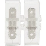 Klauke 8051 plosnati utični konektor Širina utikača: 4.8 mm Debljina utikača: 0.8 mm 180 ° potpuno izolirani prozirna 1