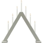 Konstsmide 3931-305 LED silueta piramida toplo bijela LED siva (mat)