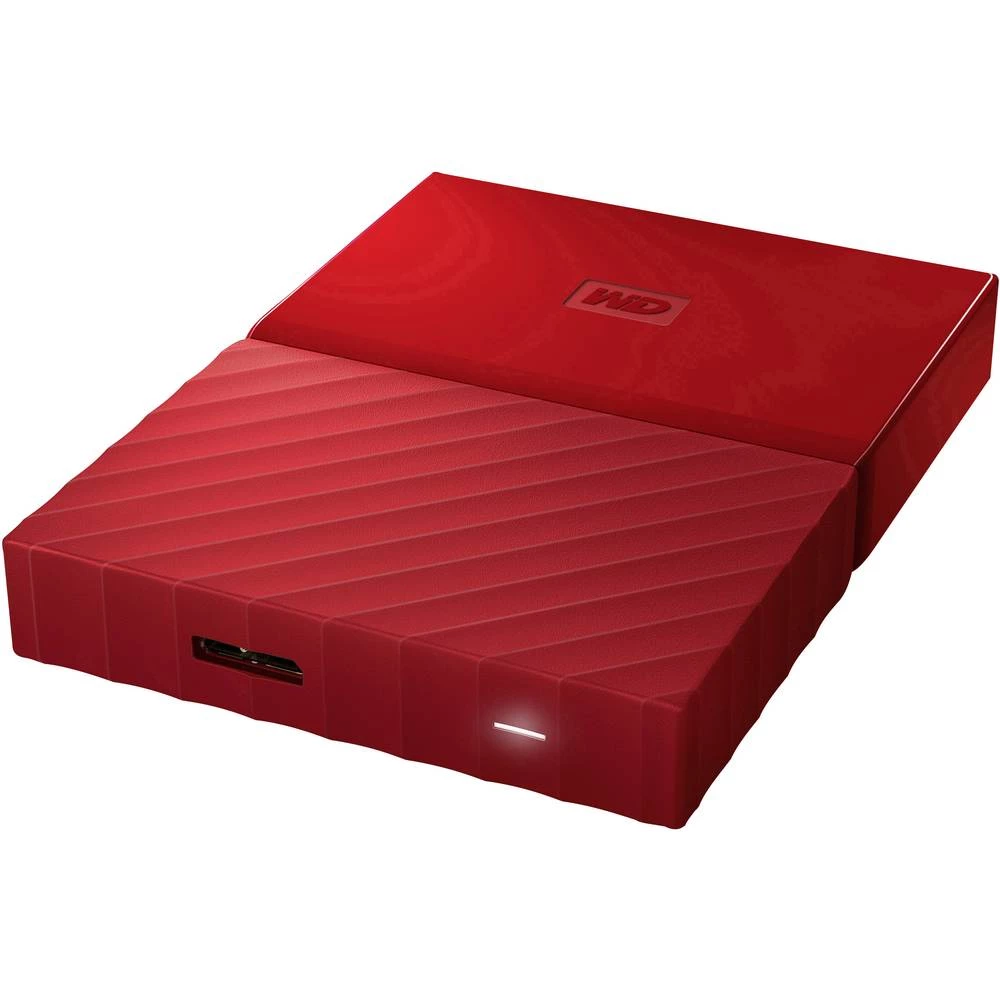 Vanjski tvrdi disk 6,35 cm (2,5 inča) 1 TB Western Digital My Passport™ Crvena USB 3.0 slika