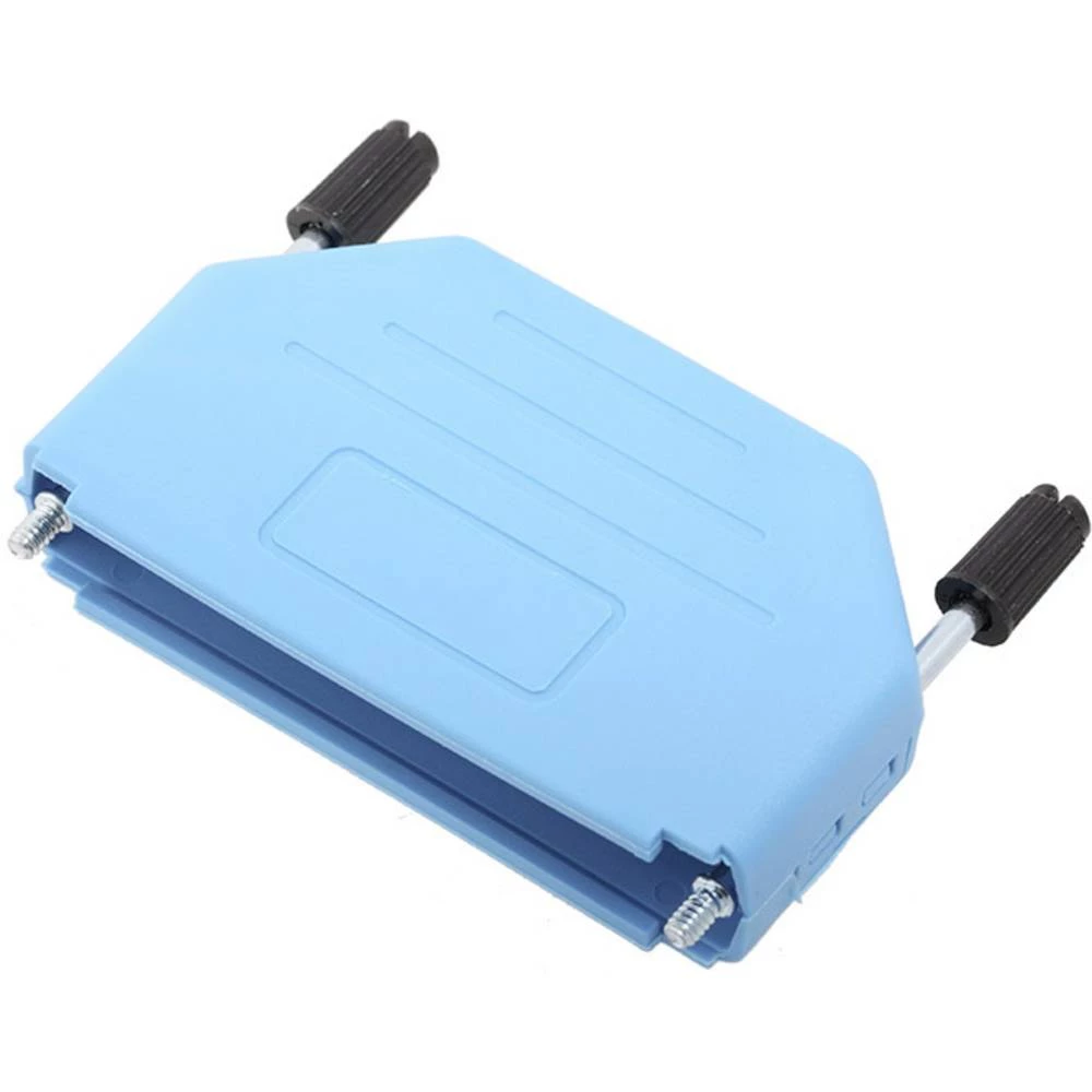 D-SUB kućište Broj polova: 37 Umjetna masa ojačana staklenim vlaknima, otporna na udare 180 ° Plava boja encitech DPPK37-B-K 1 S slika