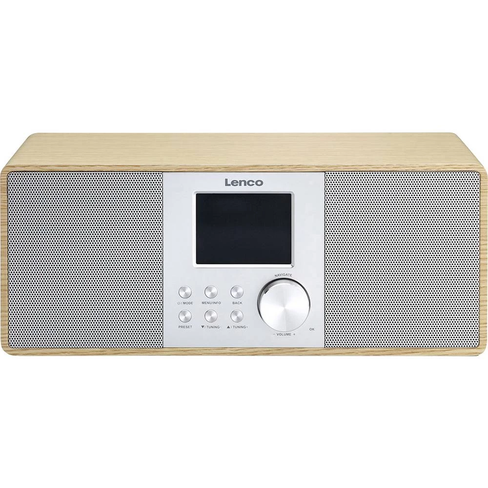 Internet Stolni radio Lenco DIR-200 AUX, DAB+, Internetski radio Podržava DLNA Drvo slika