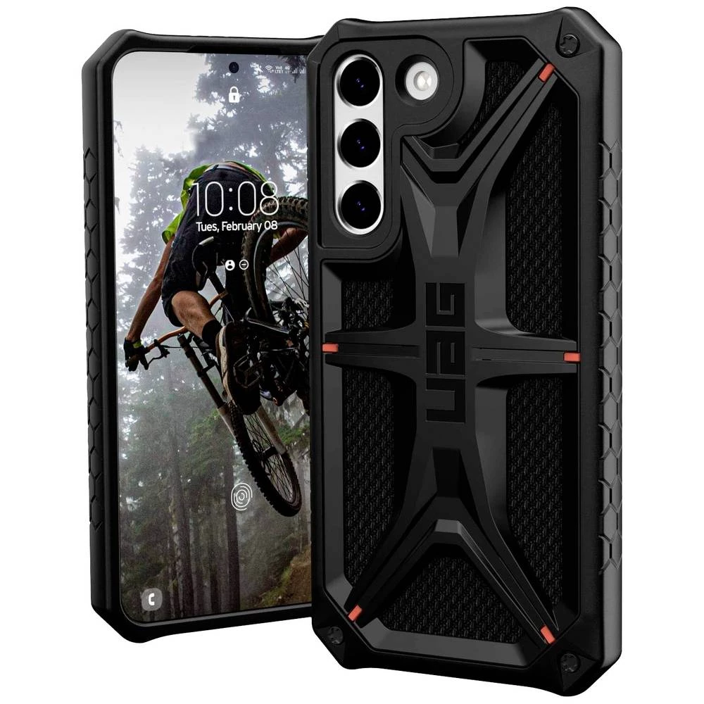Urban Armor Gear Monarch Kevlar® vanjska torbica za mobilni telefon Samsung Galaxy S22 crna slika