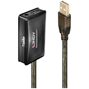 LINDY USB kabel USB 2.0 USB-A utikač, USB-A utičnica, USB-A utičnica, USB-A utičnica, USB-A utičnica 10 m siva  42635 slika