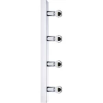 Paulmann Regula II 80098 LED svjetlo za ogLEDalo krom boja