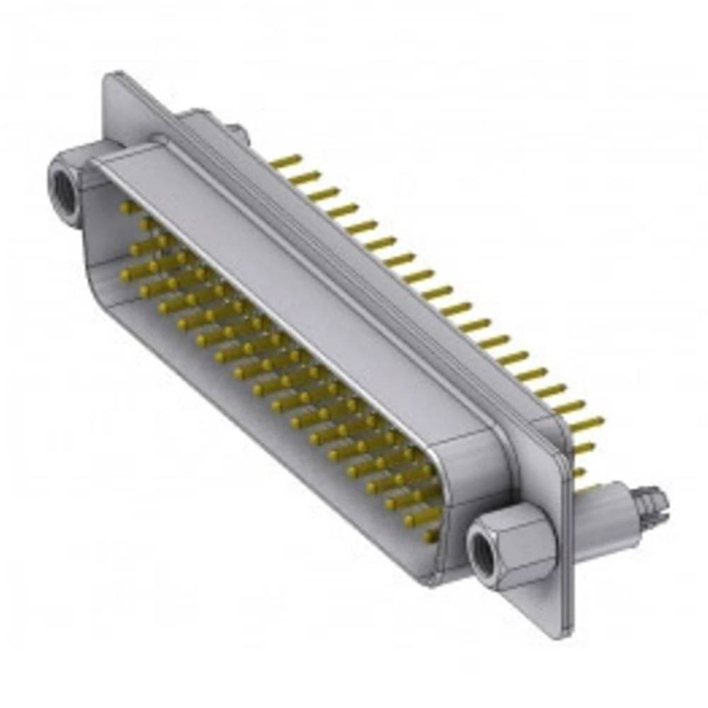 D-SUB utikač 180 ° Broj polova: 50 Lem, Pinovi DELTRON SWISS 1 ST slika