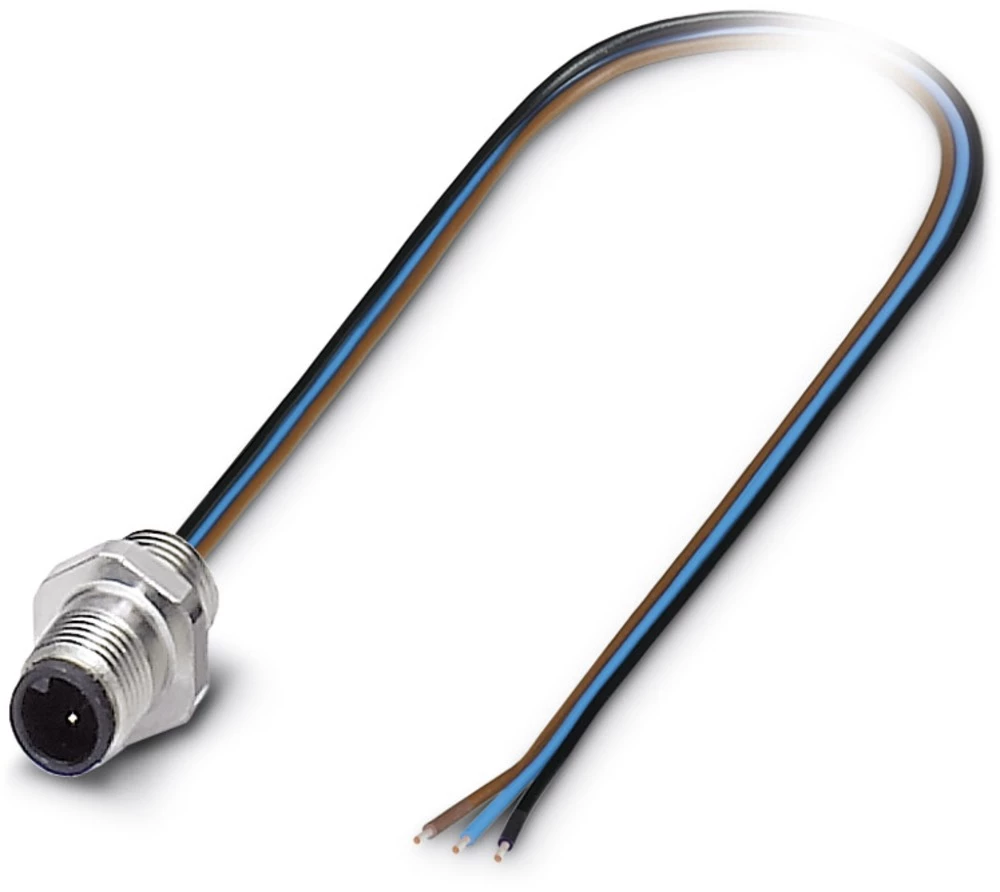 SACC-E-M5MS-3CON-M5/0,5 - ugradbeni utični konektor SACC-E-M5MS-3CON-M5/0,5 Phoenix Contact sadržaj: 1 kom. slika