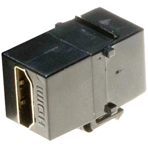 Lyndahl LKK0190SW HDMI adapter [1x ženski konektor HDMI - 1x ženski konektor HDMI] crna slika