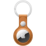 Apple Leather Key Ring  zlatno smeđa