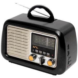 Retro radio + BT bežični zvučnik, 4in1, FM, MP3, AUX slika