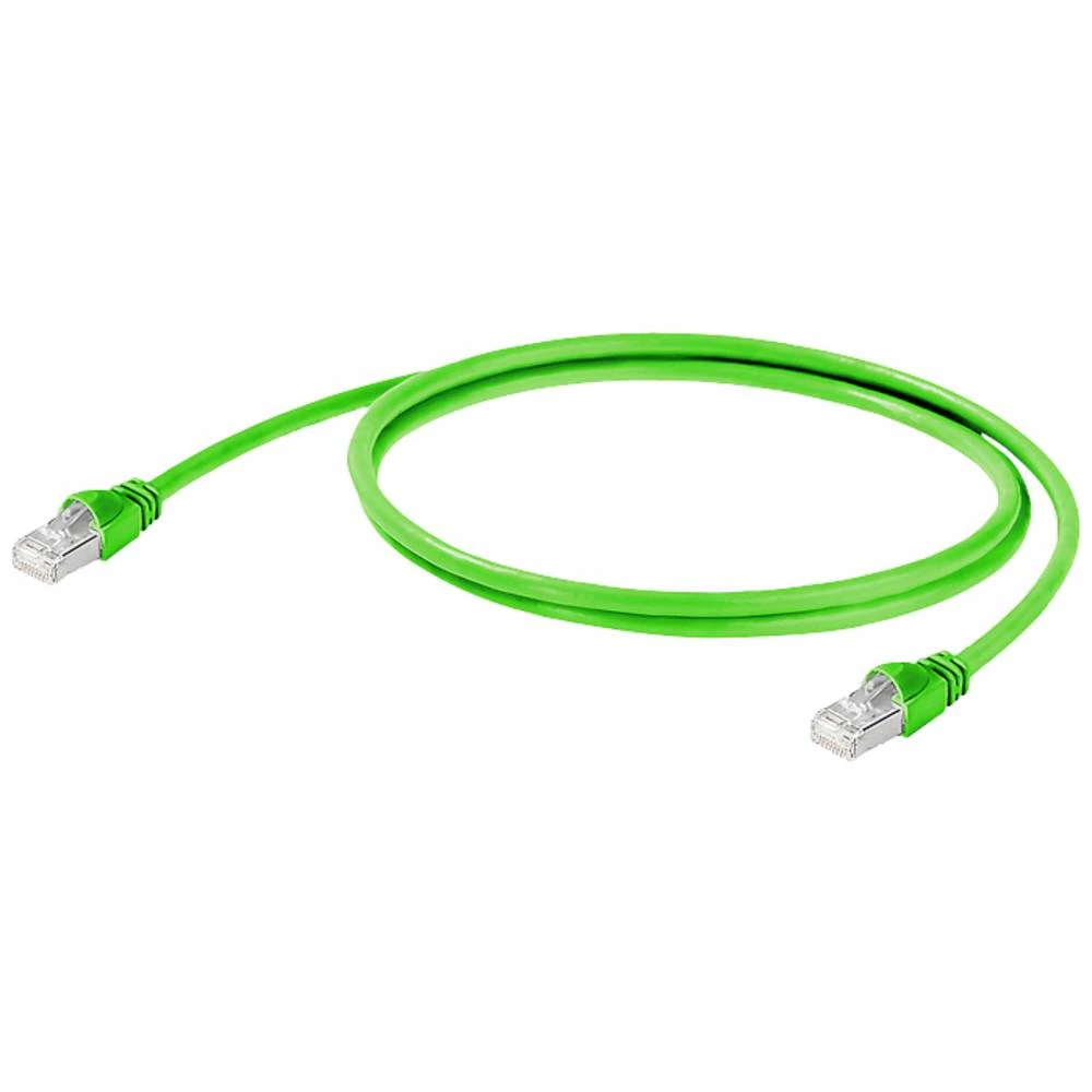 Weidmüller 2814800005 RJ45 mrežni kabel, Patch kabel cat 5 SF/UTP 0.5 m zelena 1 St. slika