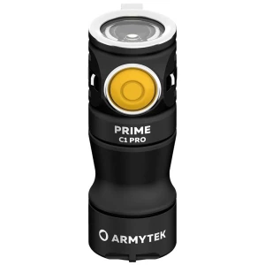 ArmyTek Prime C1 Pro  Warm  mini džepna svjetiljka s objeskom za ključeve, s kopčom za pojas pogon na punjivu bateriju slika