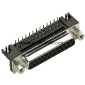 D-SUB letva sa ženskim kontaktima 90 ° broj polova: 9 lemni priključak Harting 09 68 153 5612 1 kom. slika