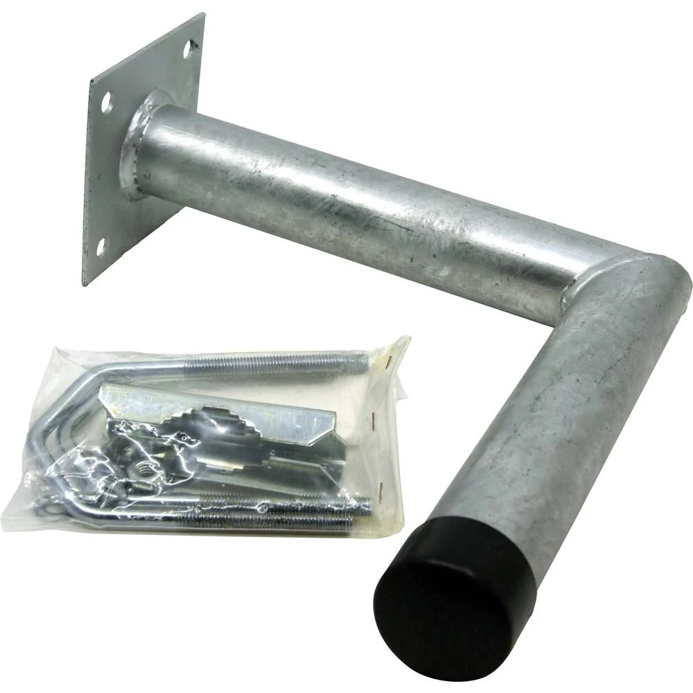 SAT nosač za parapet AllVision L-Halter für Balkonmontage Razmak od zida: 25 cm Srebrna slika