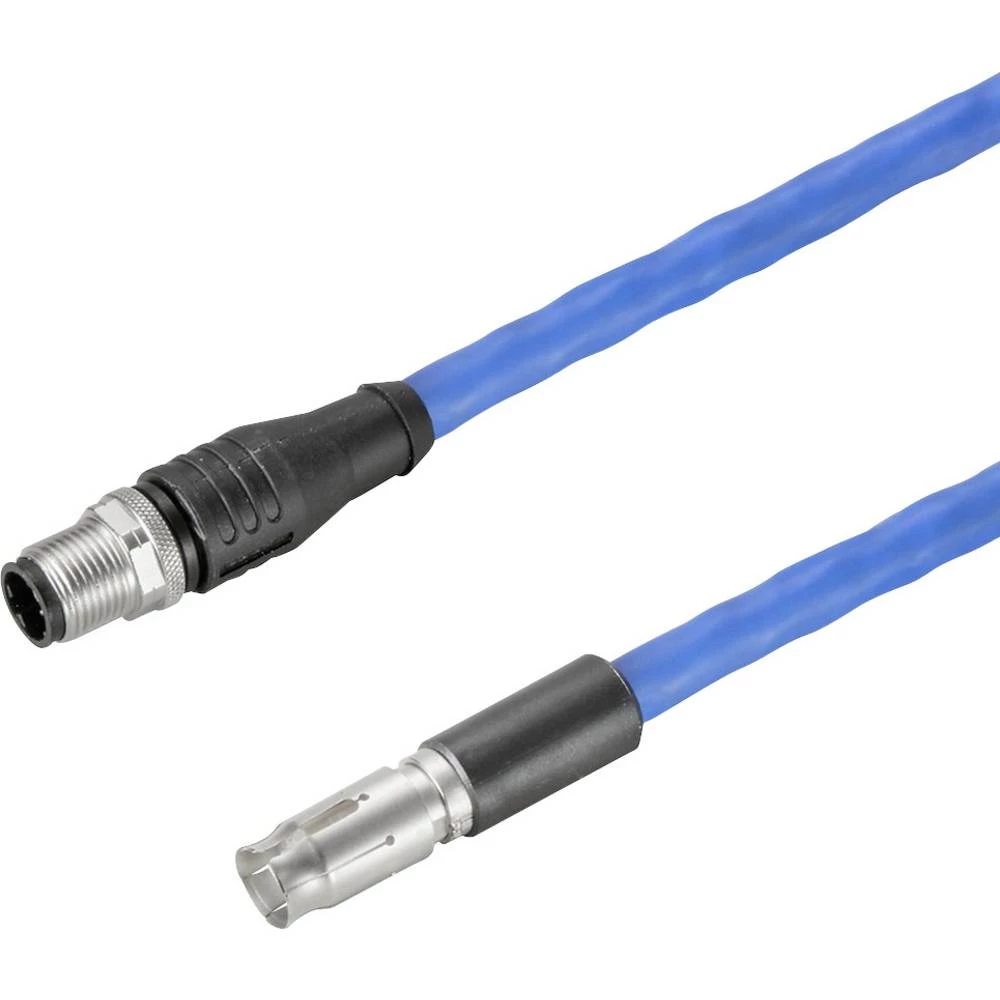 Weidmüller 2503550100 podatkovni utični konektor za senzor/aktivator, konfekcioniran M12 žženski konektor, ravni 1.00 m  1 St. slika