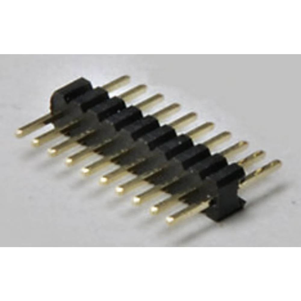 BKL Electronic Standardna letva s muškim kontaktima Broj redova: 1 Broj polova po redu: 2 10120727 1 ST slika