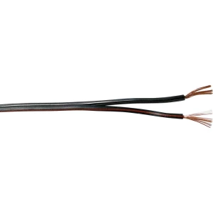 Zvučnički kabel 2 x 0.75 mm² Crvena/crna AIV 70I043 Roba na metre slika