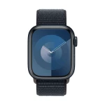 Apple Watch Series 9 GPS 41 mm ponoćno aluminijsko kućište s ponoćnom sportskom petljom Apple Watch Series 9 GPS 41 mm kućište od aluminija Sport Loop ponoć