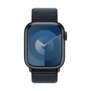 Apple Watch Series 9 GPS 41 mm ponoćno aluminijsko kućište s ponoćnom sportskom petljom Apple Watch Series 9 GPS 41 mm kućište od aluminija Sport Loop ponoć slika