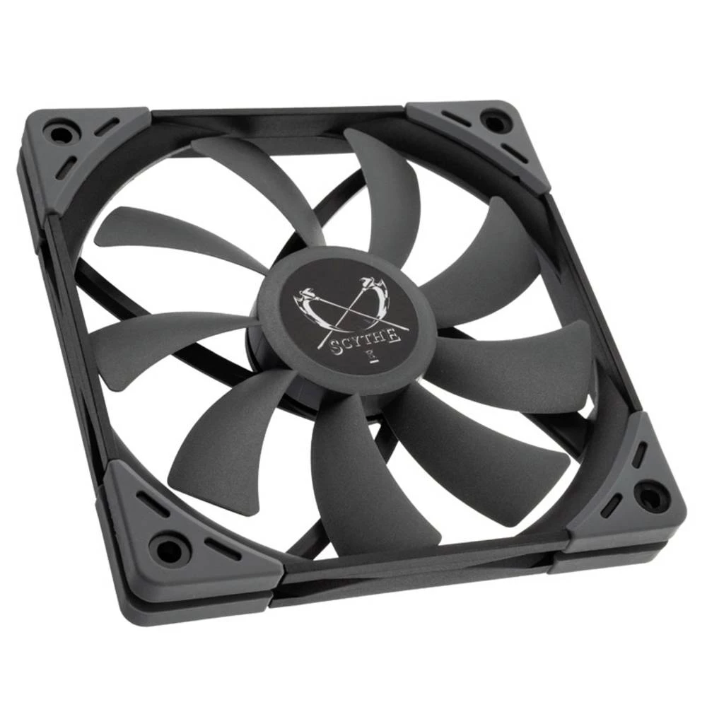 Scythe Scythe Kaze Flex Slim PWM Lüfter, 300-1800U/min - 120mm ventilator za pc kućište crna (Š x V x D) 120 x 120 x 17 mm slika