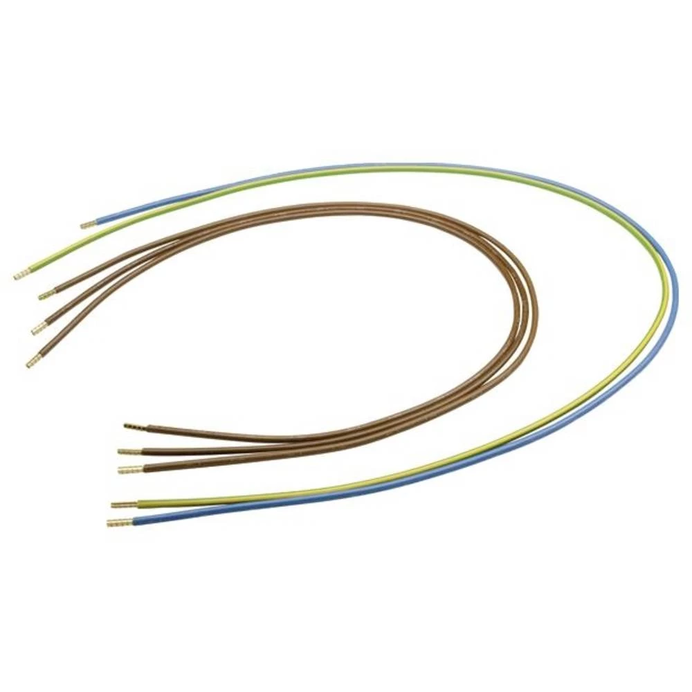 Hager Y89F izlazni kabelski svežanj   smeđa boja, plava boja, zeleno-žuta 5-polni 10 mm²      1 St. slika