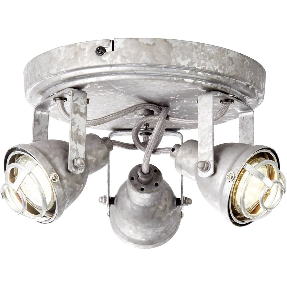 Stropni reflektor LED GU10 12 W Brilliant Bente 26334/43 Cink (starinska) slika