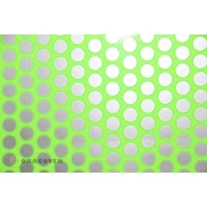 Folija za glačanje Oracover Fun 1 41-041-091-002 (D x Š) 2 m x 60 cm Zeleno-srebrna (fluorescentne) slika