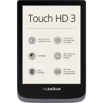 PocketBook Touch HD 3 metallic grey ebook-čitač 15.2 cm (6 palac) sivo-metalik