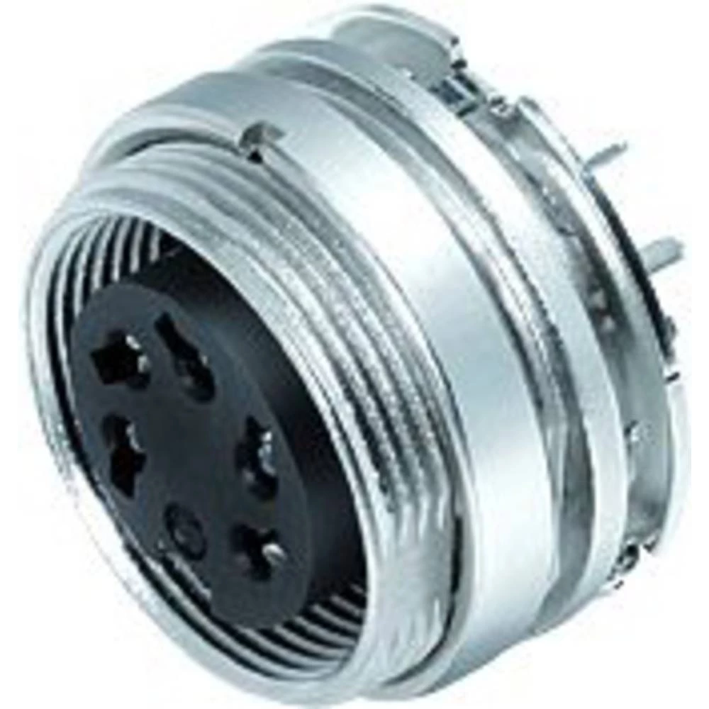 binder 09 0316 290 05-20 utičnica s prirubnicom žženski konektor, ravni, ženski konektor za prirubnicu Ukupan broj polov slika