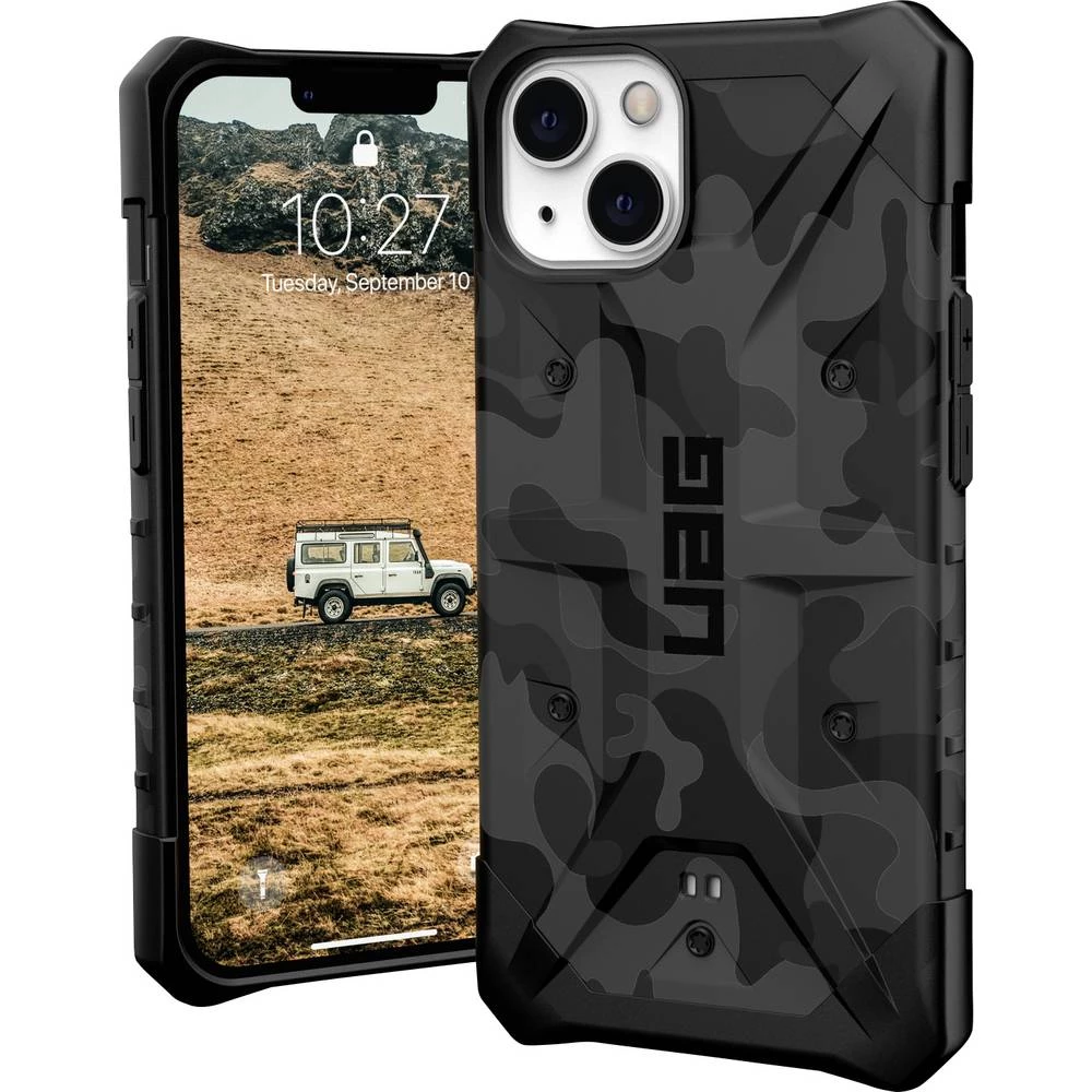Urban Armor Gear  Pathfinder SE Case  stražnji poklopac za mobilni telefon  Apple  iPhone 13  ponoćno crna, kamuflažna boja slika